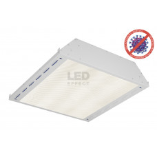 Рециркуляторы АНТИВИРУС SPACE 1x15Вт РУ 30м2 3600лм 4000К 589х589х135мм. Светильник + рециркулятор, для потолков ГРИЛЬЯТО, рассеиватель текстурированный, цвет белый 4000K (5338)