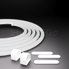 Термостойкая светодиодная лента PRO-SET SMD 2835 (180 Led, CRI>80, 24V, IP68), LUX (белый 6000K)